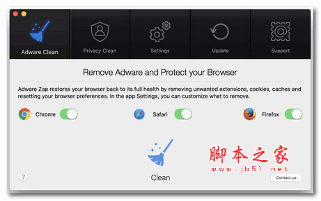 Adware Zap Browser Cleaner for Mac(广告软件清理工具) v2.0.2 特别版