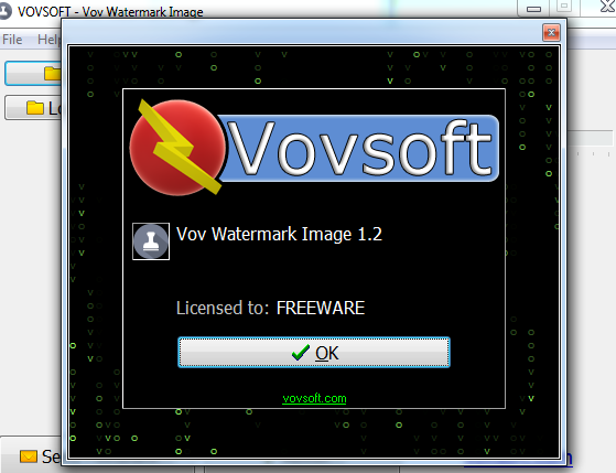 Vov Watermark Image(图片一键添加水印工具) v1.2 英文安装免费版