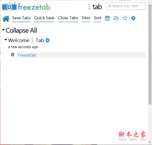 Freezetab for Chrome书签管理 v1.7.0 绿色免费版