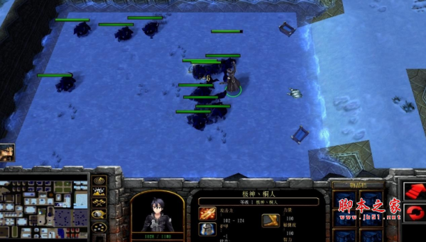 极神天下1.13正式版 附游戏攻略及隐藏英雄密码 魔兽防守地图