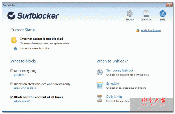 Blumentals Surfblocker 限制访问网站软件 v5.15.0.65 中文注册