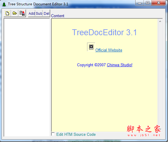 TreeDocEditor(文本编辑工具) v3.1 绿色免费版