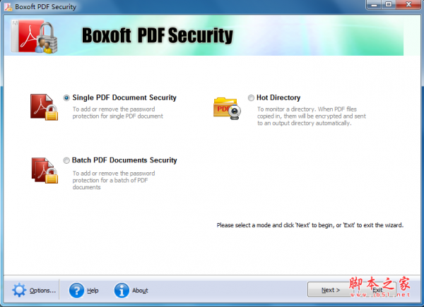 Boxoft PDF Security(pdf文件加密软件) V3.1.0 免费安装版