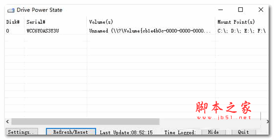 Drive Power State(硬盘运行时间查询器) V1.1 安装免费版