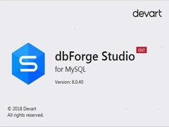 dbForge Studio for MySQL Enterprise 8企业破解版详细安装教程(