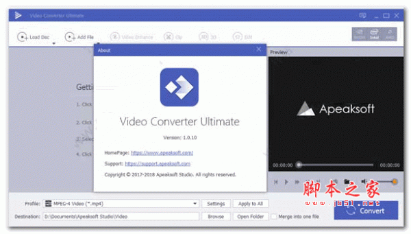 多格式视频转换助手(Apeaksoft video converter ultimate) v2.3.32 破解安装版 (附破解教程+破解文件)