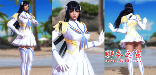 死或生5最后一战虎妈mod 本能字学园鬼龙院皐月神衣服饰