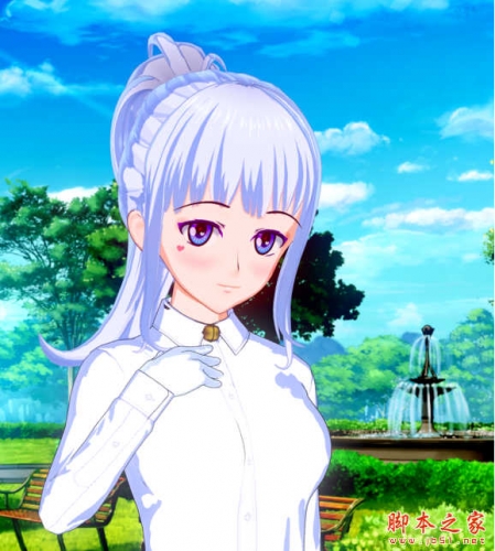 恋活白发单马尾学妹人物存档 免费版