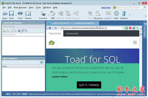 Toad for SQL Server v6.8.2.9 64位 官方安装特别版(附注册码+安装教程)