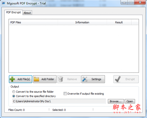 Mgosoft PDF Encrypt(Mgosoft PDF加密软件) V9.7.4 免费安装版