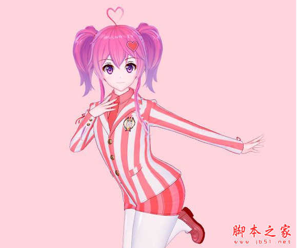 恋活粉色短发西校妹妹人物存档 免费版