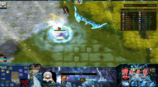 破碎的时空v1.2.9正式版 附隐藏英雄密码及攻略 魔兽防守地图