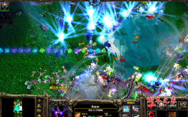 坚持1.2正式版 附游戏攻略及隐藏英雄密码 魔兽防守地图