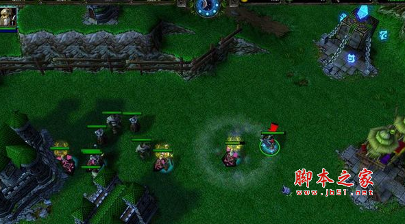 恶龙斗勇者1.0.0正式版 附游戏攻略及隐藏英雄密码 魔兽防守地图