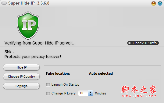 Super Hide IP(ip地址隐藏软件) V3.3.6.8 绿色免费版