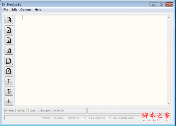 Predict Ed(文本编辑器) v1.0 免费安装版
