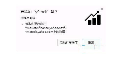 yStock 查看股票行情Chrome插件V2.2.1 最新免费版