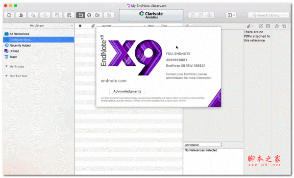 参考文献管理软件endnote x9 for mac v9.1.1 特别版
