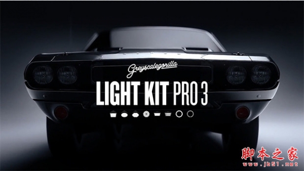灰猩猩C4D灯光预设GreyScaleGorilla Light Kit Pro v3 R18–R20 Mac特别版