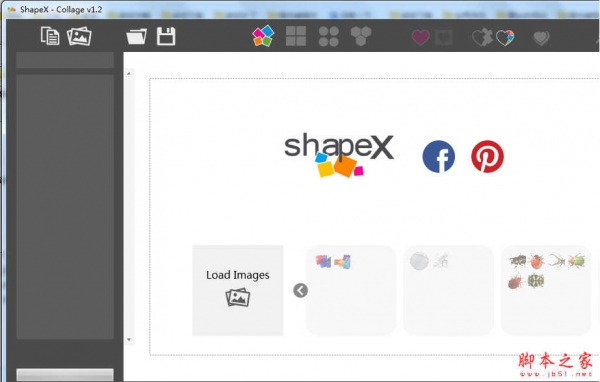 ShapeX(照片拼贴软件) v1.2 免费绿色版