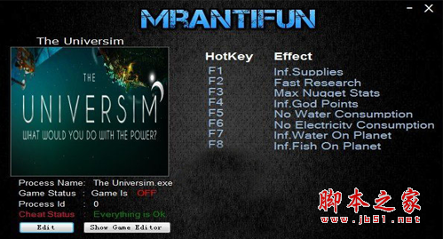 宇宙主义无限补给、快速研究、资源无限等八项修改器 v0.0.27.20828