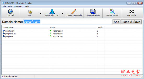 Domain Checker(域名检测工具) v7.6.0.0 免费安装版