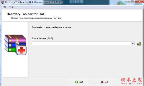 Recovery Toolbox for RAR(RAR修复软件) v3.0.0.0 免费安装版