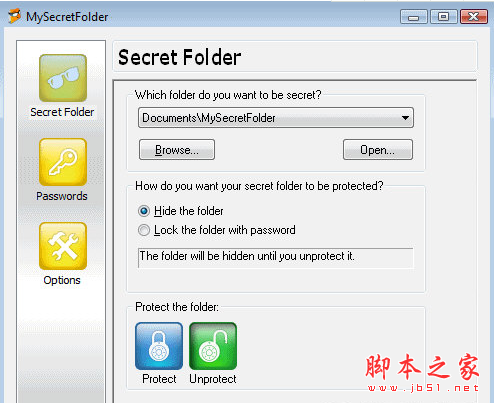 My Secret Folder(文件夹加密隐藏工具) V5.9.0.0 免费安装版