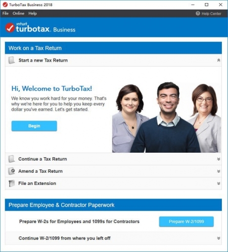 TurboTax Business 2018(税务管理)V11.2 英文安装版