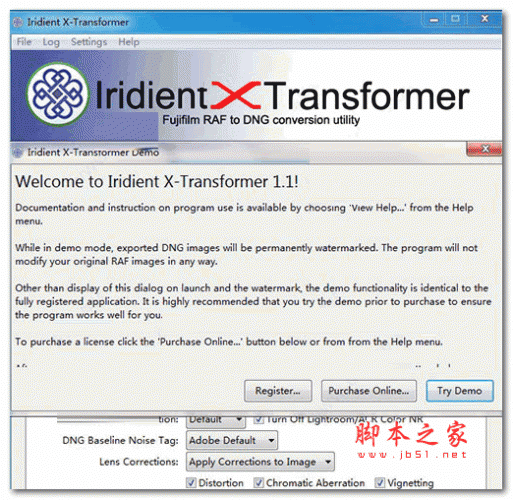 Iridient X Transformer(RAW处理器) v1.1 破解安装版(附破解教程+注册机)