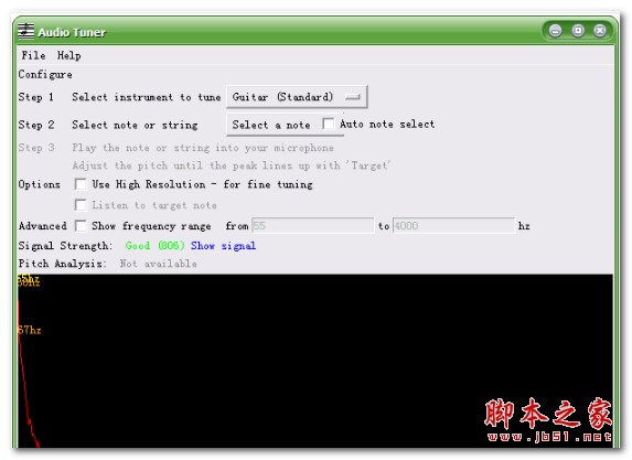 Audio Tuner(音频分析调谐器) v1.2 免费安装版