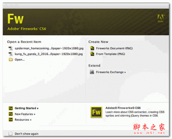 Adobe Fireworks CS6 v2.1.1 苹果电脑版
