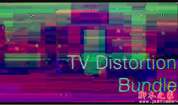 AE/PR电视信号模拟画面破坏插件包Rowbyte TV Distortion Bundle V2.7.2 Mac版 