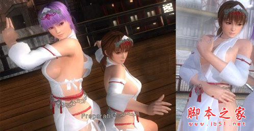 死或生5最后一战Kasumi&Ayane日式巫女服装MOD 免费版