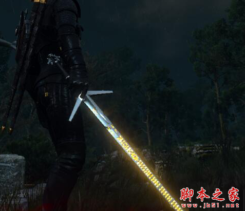 巫师3狂猎湖女之剑一直发光MOD 免费版