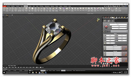 Gemvision RhinoGold(珠宝饰品设计软件) v6.6 特别版(附破解教程+破解补丁)