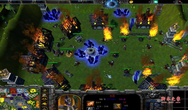 夜年有歌1.09正式版 附隐藏英雄密码及攻略 魔兽角色地图