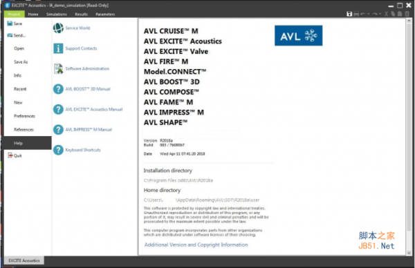 AVL Simulation Suite 2018a 免费特别版(附破解文件+安装教程) 64位