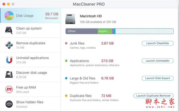 MacCleaner Pro(系统清理工具) for Mac v3.2.3 苹果电脑直装破解版
