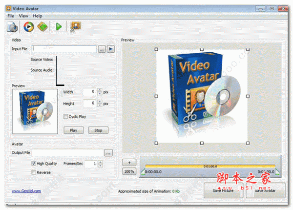 GeoVid Video Avatar(视频转GIF制作软件) v3.0.0.94 特别版