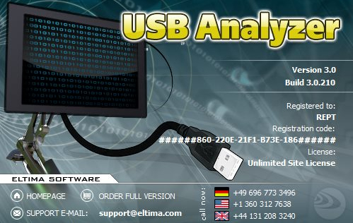 Eltima USB Analyzer(数据传输分析查看) V4.0.279 英文免费安装版