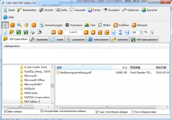 CAD KAS PDF Editor(多功能的PDF编辑器)V5.5 英文安装版