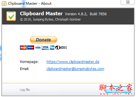 Clipboard Master 剪贴板管理工具 v4.8.2 官方英文安装版