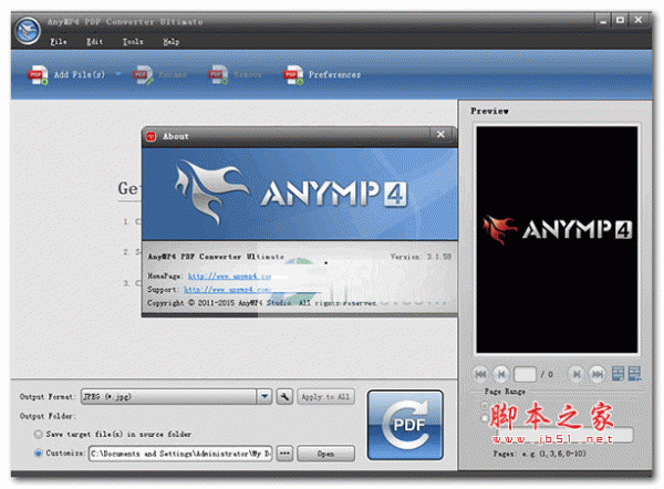 一体化PDF文件转换器 AnyMP4 PDF Converter Ultimate 3.3.22 中文特别版 