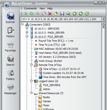 MyLanViewer Enterprise(网络扫描) V5.4 英文特别安装版(附安装使用教程)