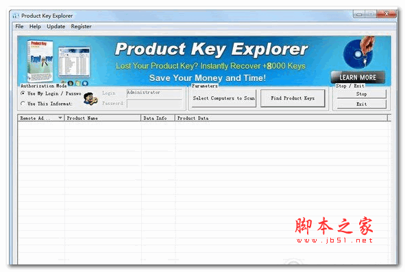 软件密钥查找获取工具 Nsasoft Product Key Explorer v4.3.0.0 安装特别版