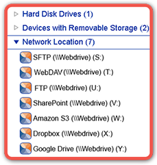 WebDrive Enterprise Mac版