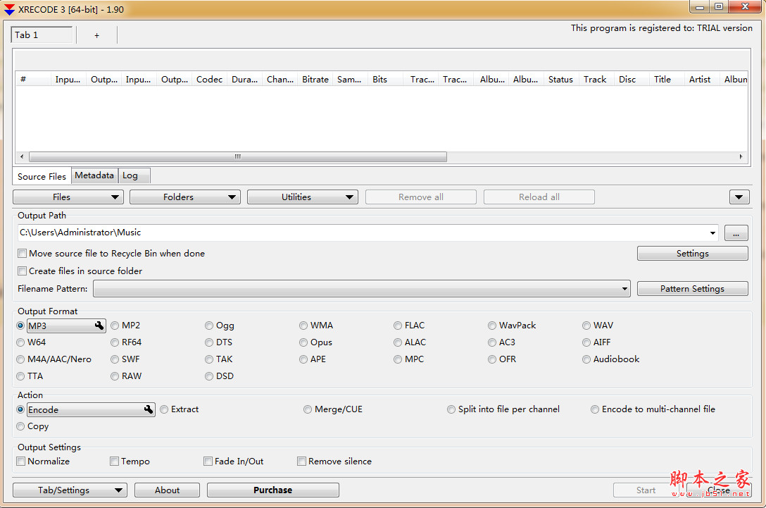 XRECODE 3(音频转换软件) v1.105 多国语言安装版 64位