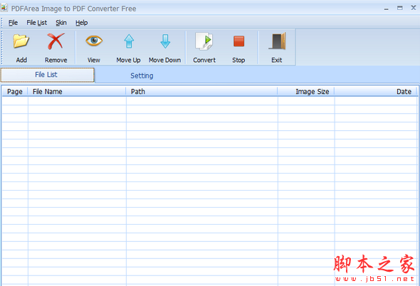 PDFArea Image to PDF Converter(图片转PDF软件) v6.5 免费安装版