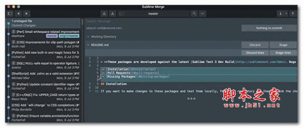 Sublime Merge For Mac(Git工具客户端) v2.0 Build 2091 苹果电脑版